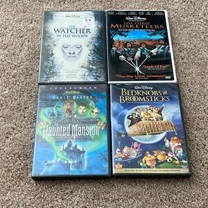 Disney DVD Collection - Blue, Black, White Covers